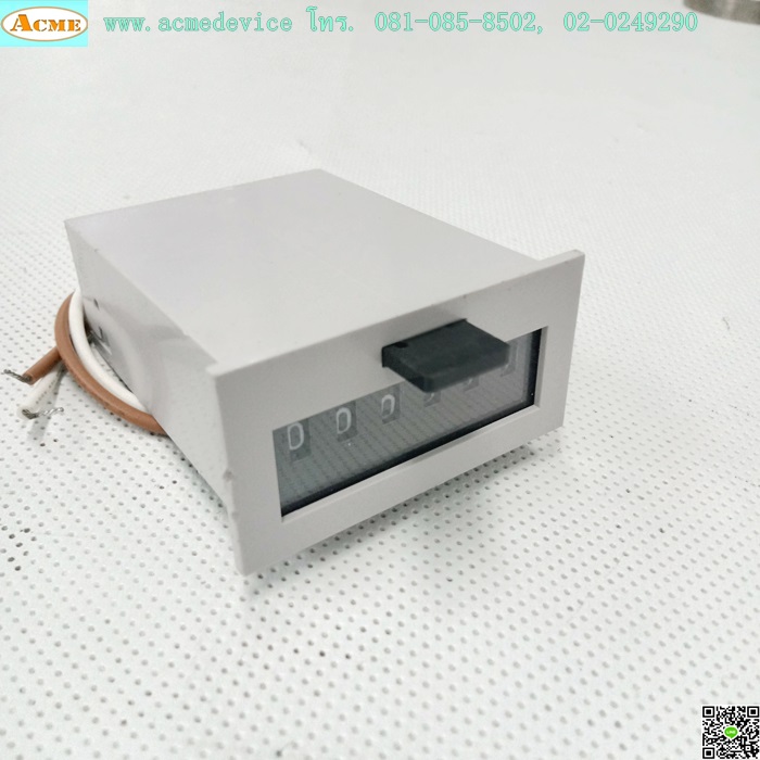 Magnetic Counter Tokyo line Seiki, MCF-6XUL, 24VDC, 6 Digit