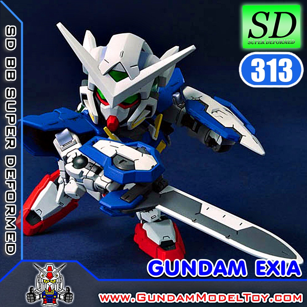 SD BB313 GUNDAM EXIA กันดั้ม เอ็กซ์เซีย