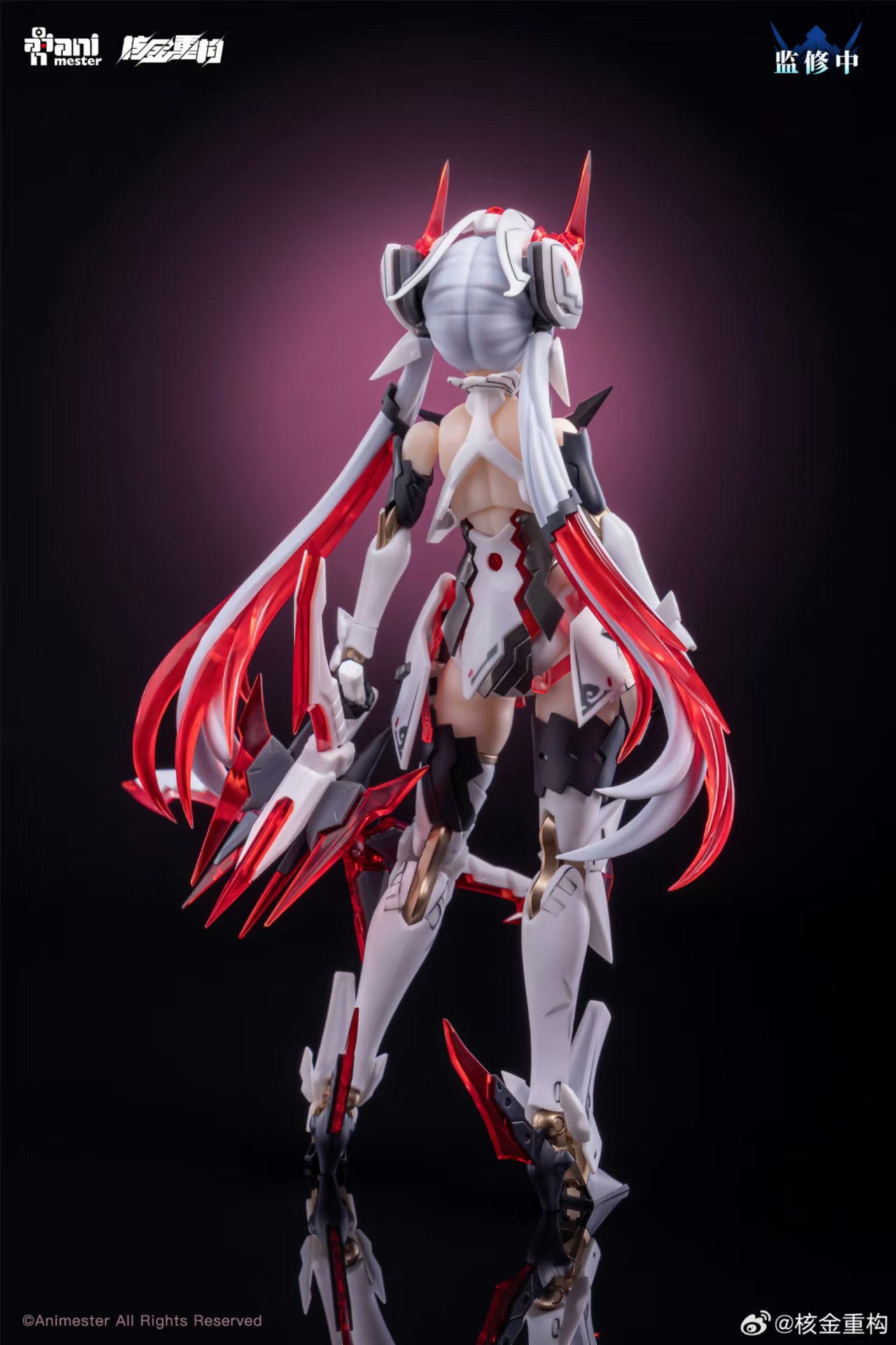พรีออเดอร์ 1/12 Polaris Star White Mecha Girl ค่าย Animester สูง 17.5 cm. ฟรีล็อตแรก Blades 6 สี โมเดลประกอบเอง สินค้ามา กลางปี 69 Made in China