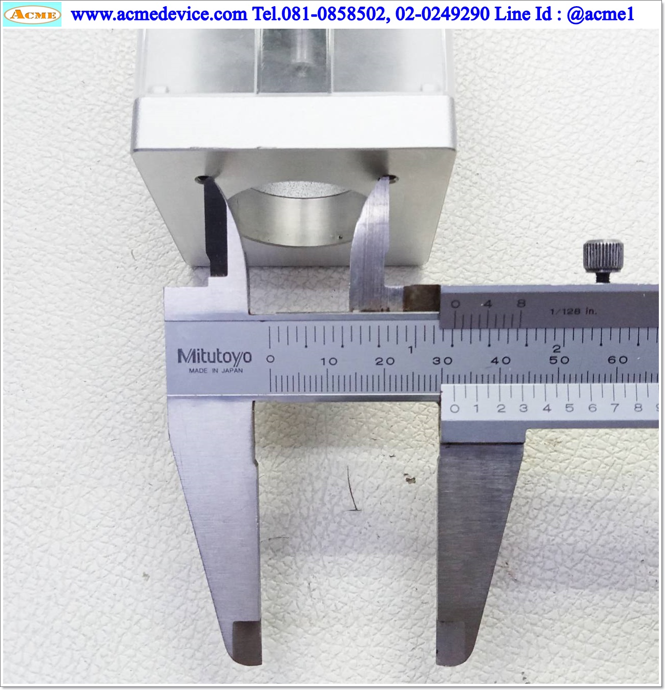 แกนสำเร็จรูป Ball Screw Yamaha รุ่น LBAS05-10-100, ขนาด 52 mm. x 320 mm., Stroke 100 mm., Pit 10 mm.