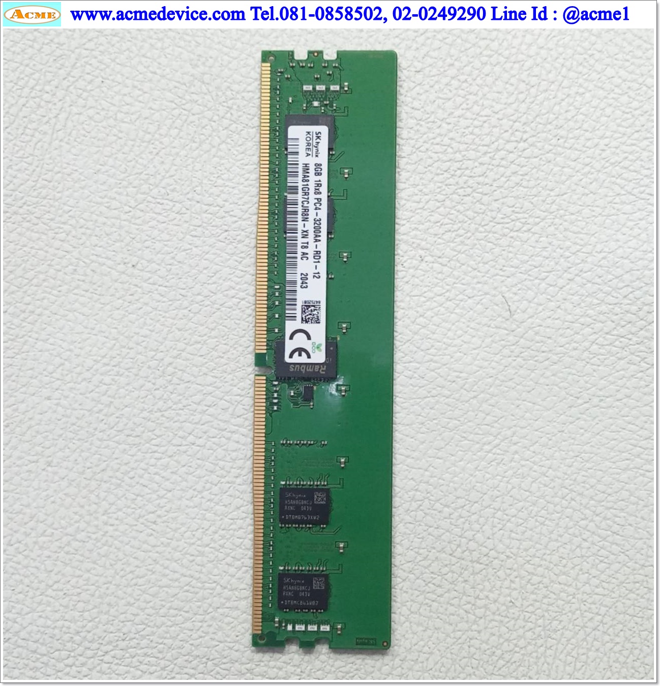 Computer Workstation Precision Dell รุ่น Precision 5820, Intel Xeon W-2104 CPU@3.20GHz, 16GB 2x8GB DDR4 3200MHz, Quadro T600 4GB GDDR5 Low Profile, 1TB 7200rpm SATA Hard Drive