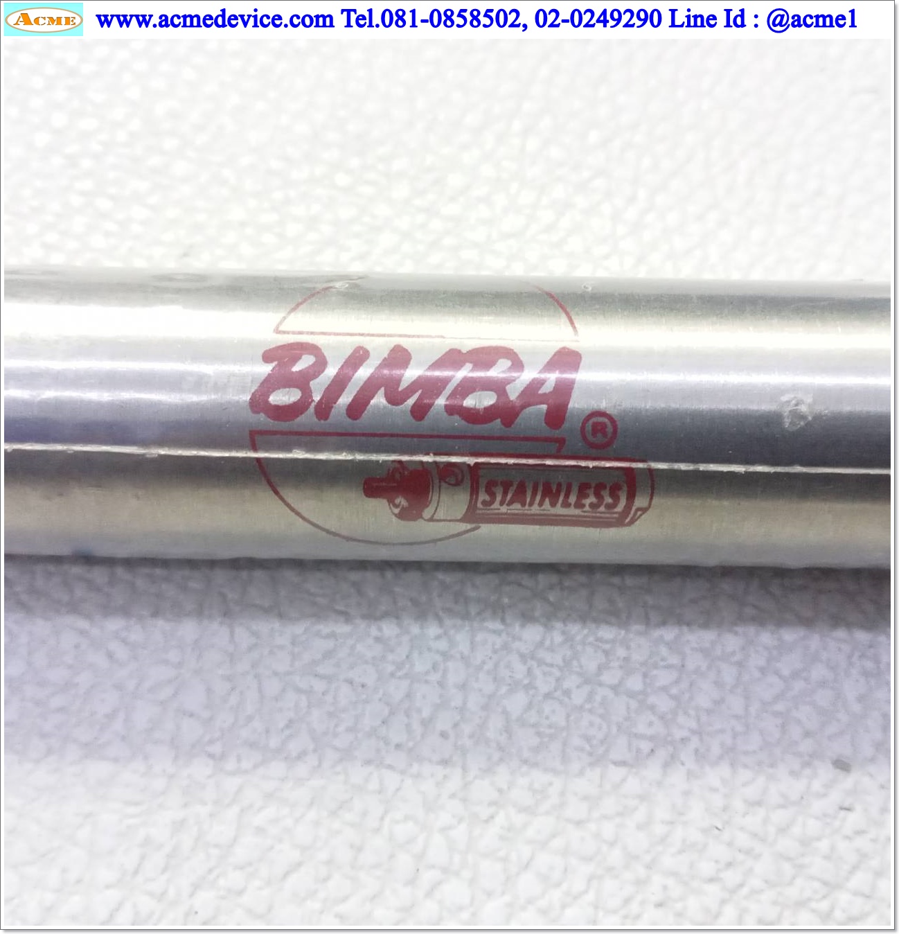 Air Cylinder Bimba รุ่น 046-DPF, Bore 3/4" ,Stroke 6"