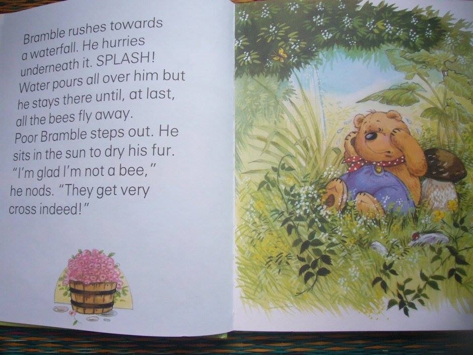 (เล่มใหญ่ ภาพสี ปกแข็ง สำหรับ4-7ขวบ)the adventures of bramble bear geoffrey alan ราคา 220