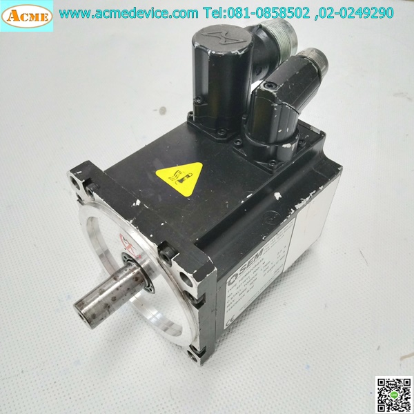 Servo Motor Brushless SEM รุ่น HDM82C8 63S, 1.7Nm, 2.3A, 8000 RPM (ตัวสั้น)