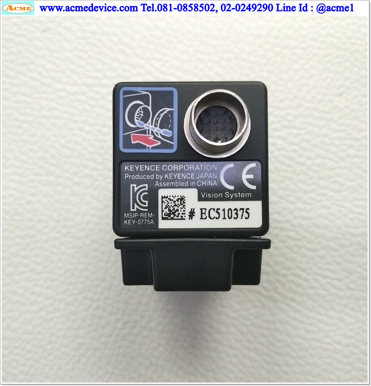 Keyence Camera รุ่น CV-035C, กล้องสี