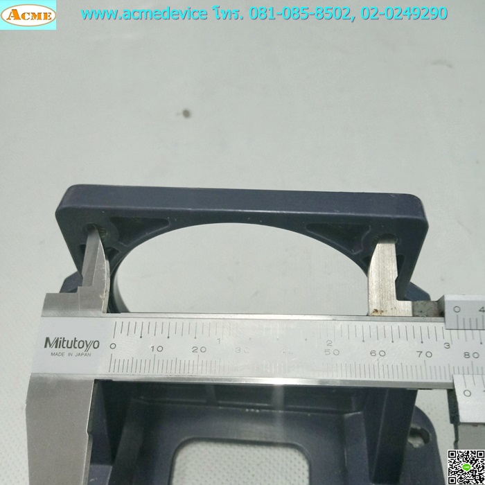 หน้าแปลนมอเตอร์ Oriental Motor รุ่น SPL-9SA, ระยะรูยึด 78 mm., Dia. 80 mm.