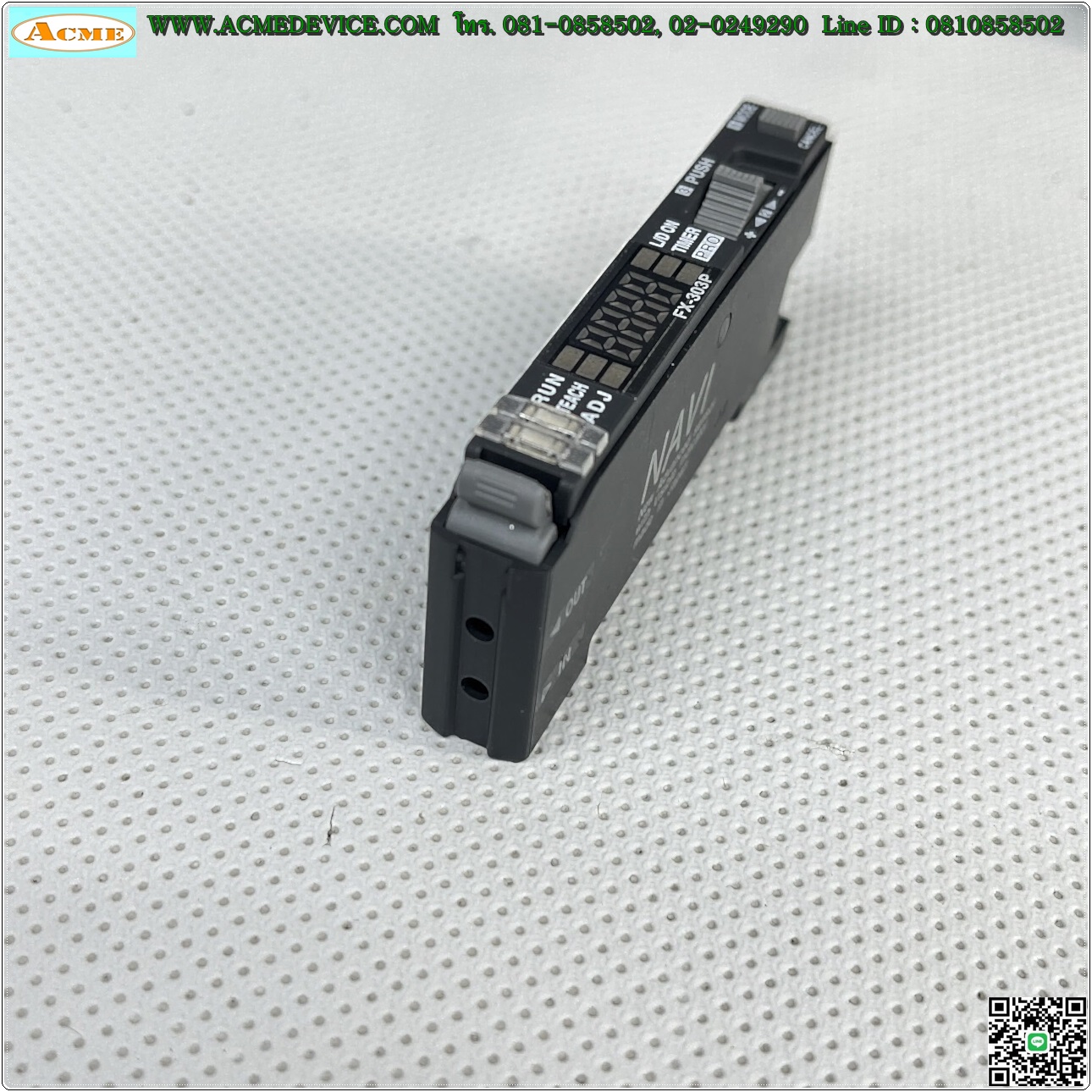 Fiber Amp Panasonic/SUNX รุ่น FX-303P, PNP (ไม่มีฝา)
