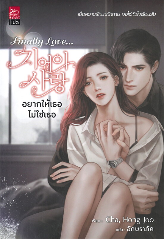นิยายเรื่อง Finally Love...อยากให้เธอไม่ใช่เธอ : Cha, Hong Joo เขียน l อักษราภัค : แปล : สำนักพิมพ์ Sugar Beat