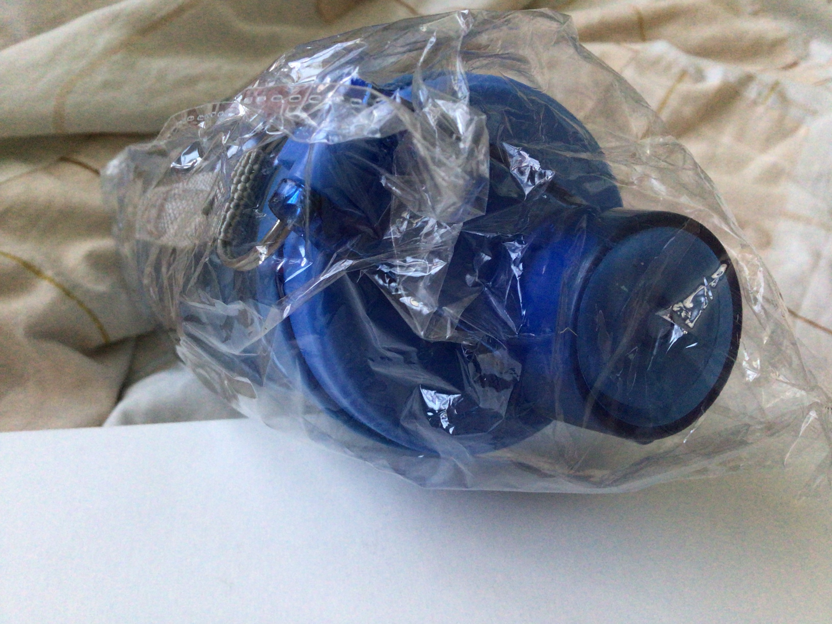 กระติกน้ำกรุงไทยสีน้ำเงิน