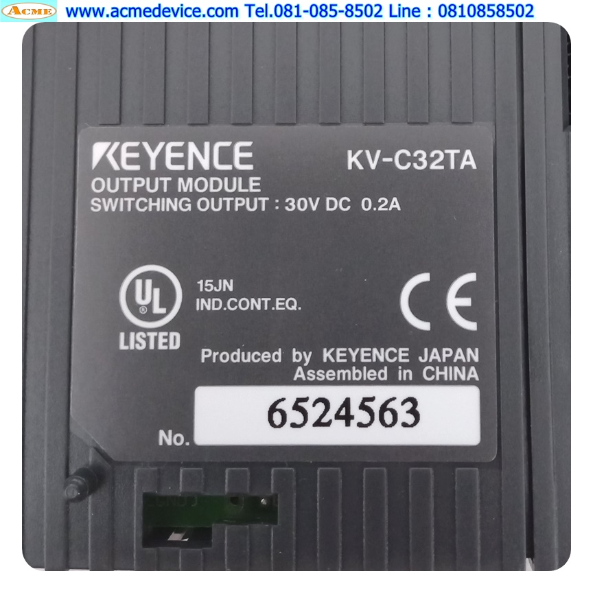 PLC Keyence รุ่น KV-C32TA, Output Module