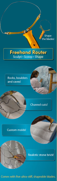 เครื่องตัดโฟม Hot Wire รุ่น router 10 นิ้ว (Made in USA)