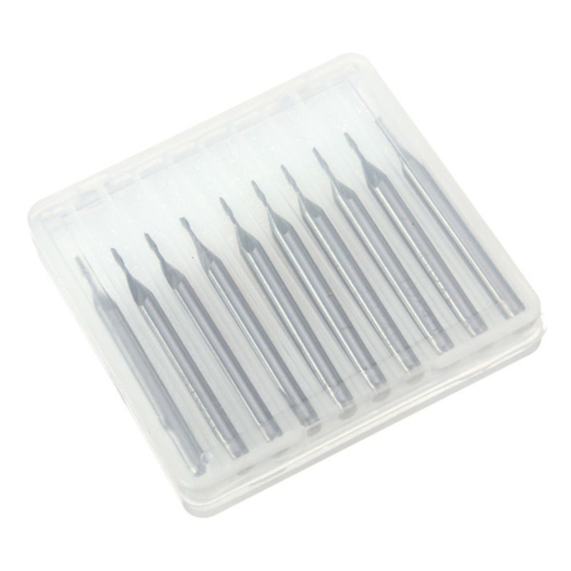 CNC End Mill คาร์ไบด์ ขนาด1/8 '' 2 ฟัน 1mm