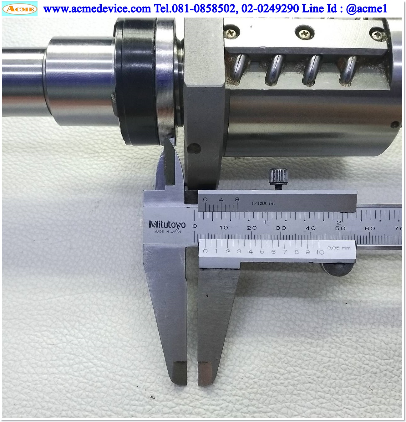 Ball Screw NSK รุ่น W3204WF-30Z, ขนาดเพลา 32 mm. x 590 mm., Stroke 320 mm., Pit 4 mm.