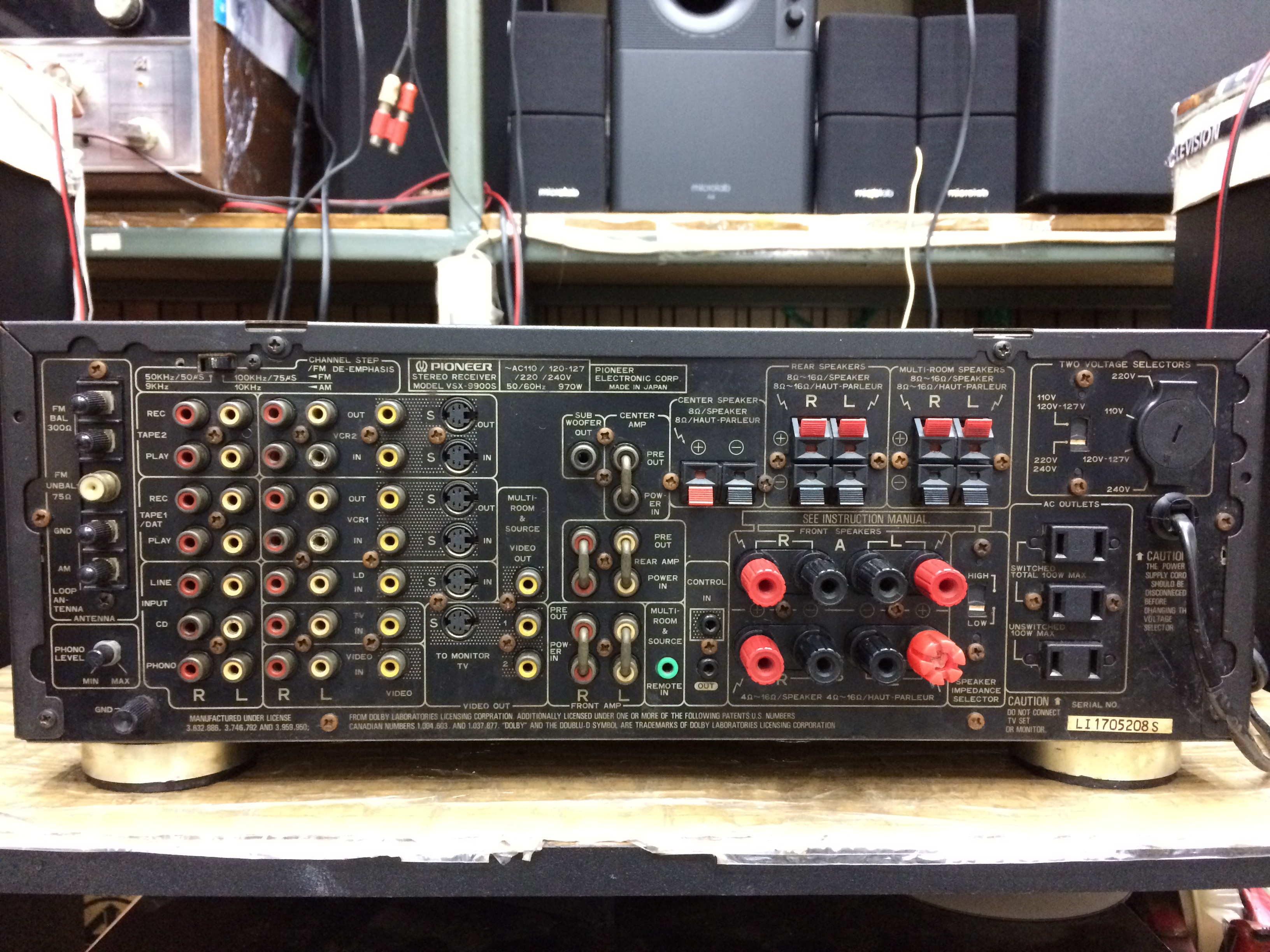 Pioneer VSX-9900S Audio Video Stereo Receiver