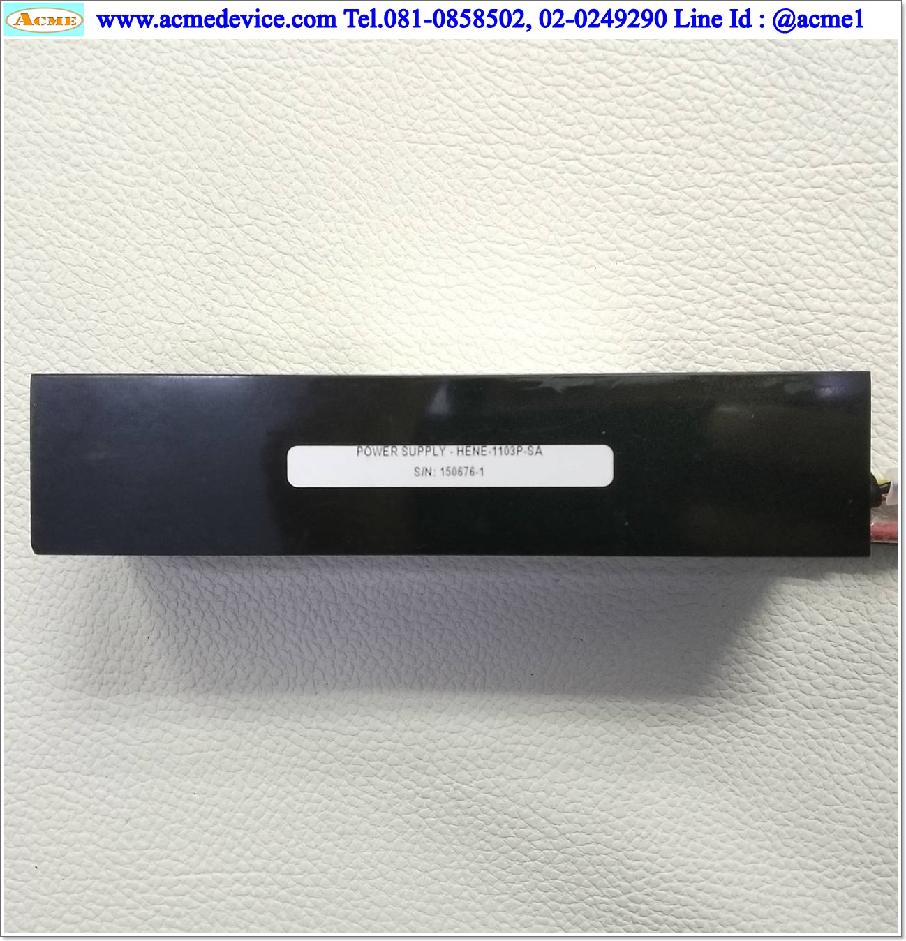 Laser Power Supply Laser Drive รุ่น 121T-1700-4.9-TTL-4, Output 1700Vdc, 4.9mA, Power Input 12Vdc