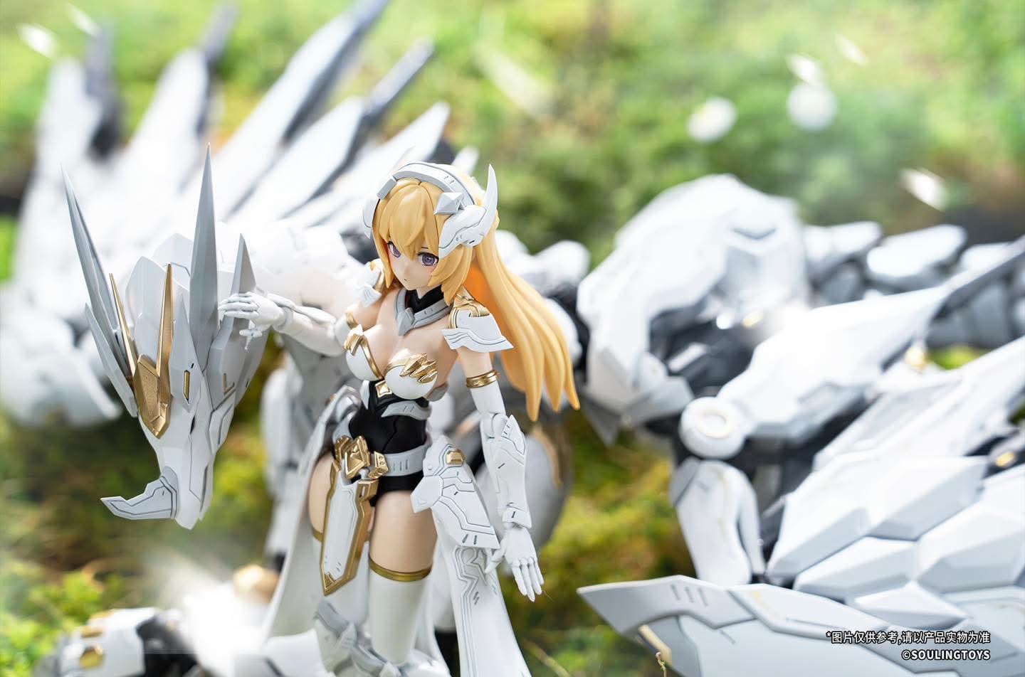 พรีออเดอร์ 1/12 DAYTIME METEOR Souling toys มังกรขนาด 86x63 cm. สาวน้อยสูง 14.5 cm. ค่าย Soulingtoys สินค้ามา ต.ค.68 Made in China