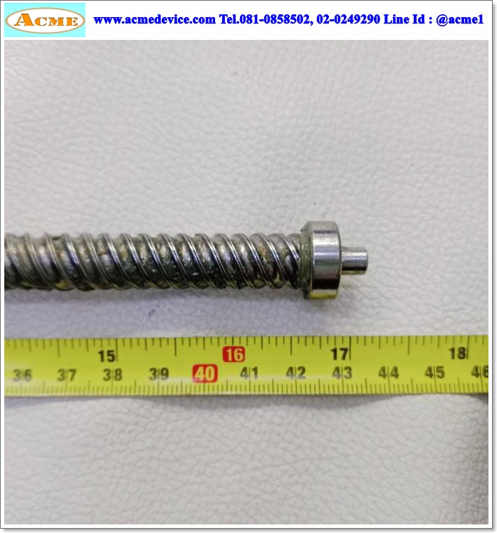 Ball Screw ??? รุ่น ???, ขนาดเพลา 12 mm. x 565 mm., Stroke 420 mm., Pit 16 mm.
