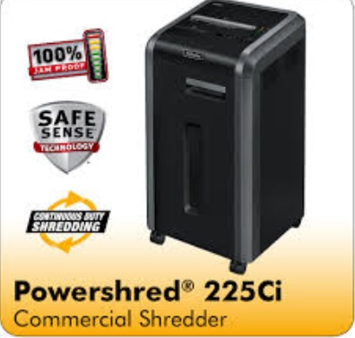 เครื่องทำลายเอกสาร Fellowes รุ่น 225Ci