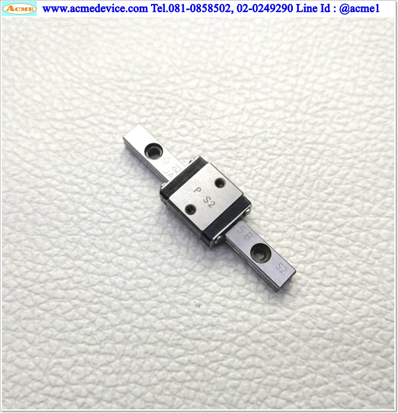 Linear Block and Rail IKO รุ่น PS2, ขนาดรางสไลด์ 5 mm. x 44 mm.