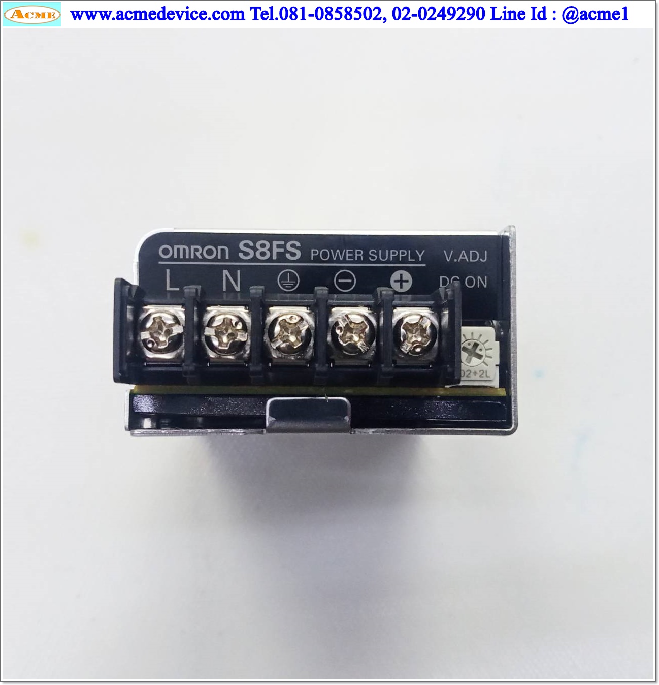 Power Supply Omron รุ่น S8FS-C01524J, Output 24V, 0.7A, 15W