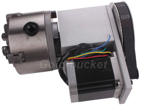 Mini CNC 3040BS 4 Axis ชิ้นงาน X 300mm Y400 mm Z 80 mm 4 แกน Spindle 500W