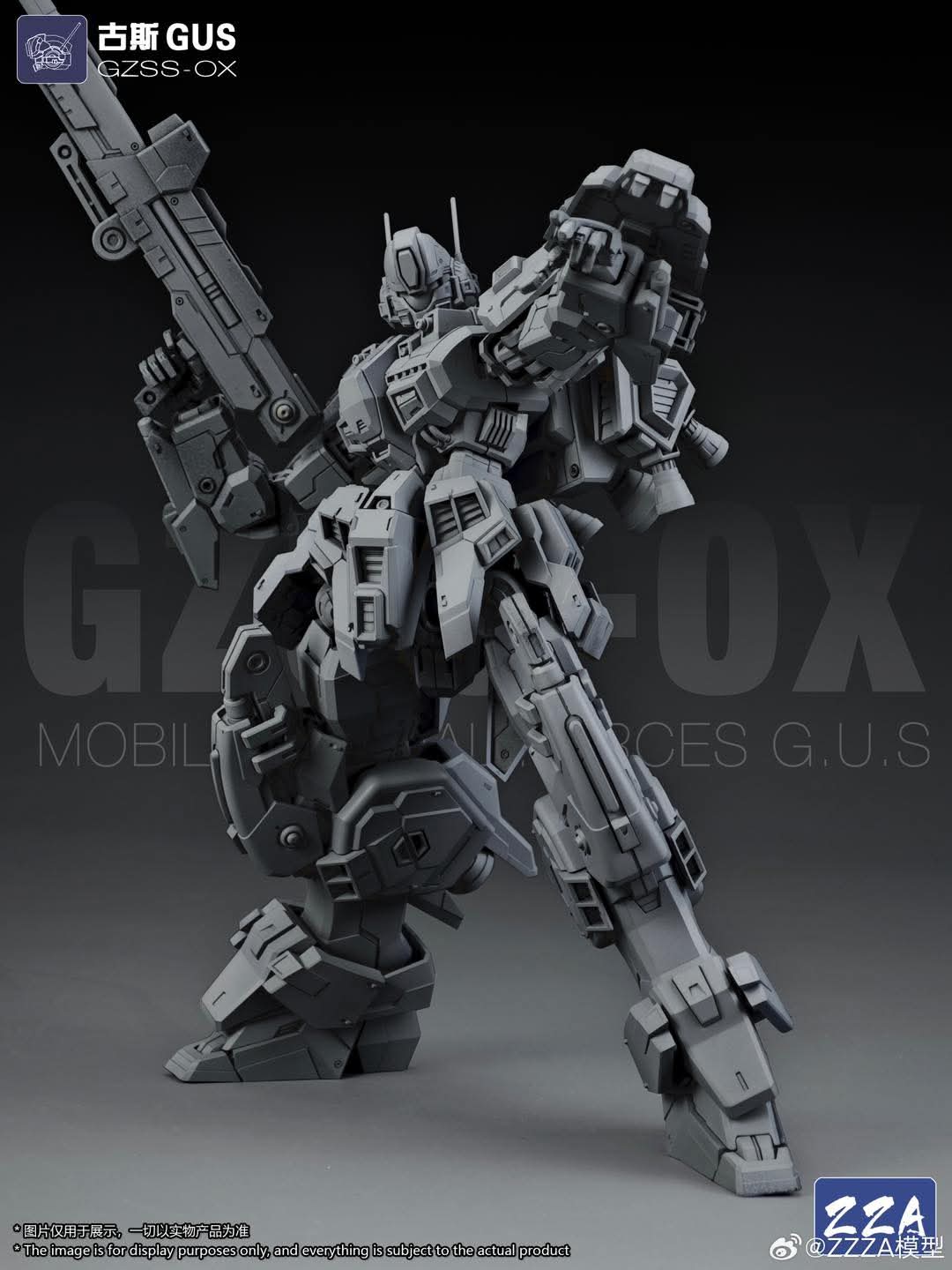 พรีออเดอร์ 1/100 GZAA-0X-GUS ค่าย ZZA สูง 21 cm.โมเดลประกอบเอง สินค้ามา พ.ย. 68 Made in China