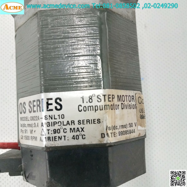 Stepping Motor OS SERIES รุ่น OS22A-SNL10, 91W, 3.4A,