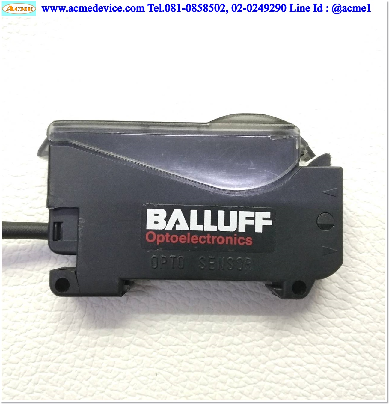 Fiber Amp Balluff รุ่น BOS 74K-UU-1FR-BO-Z, NPN/PNP