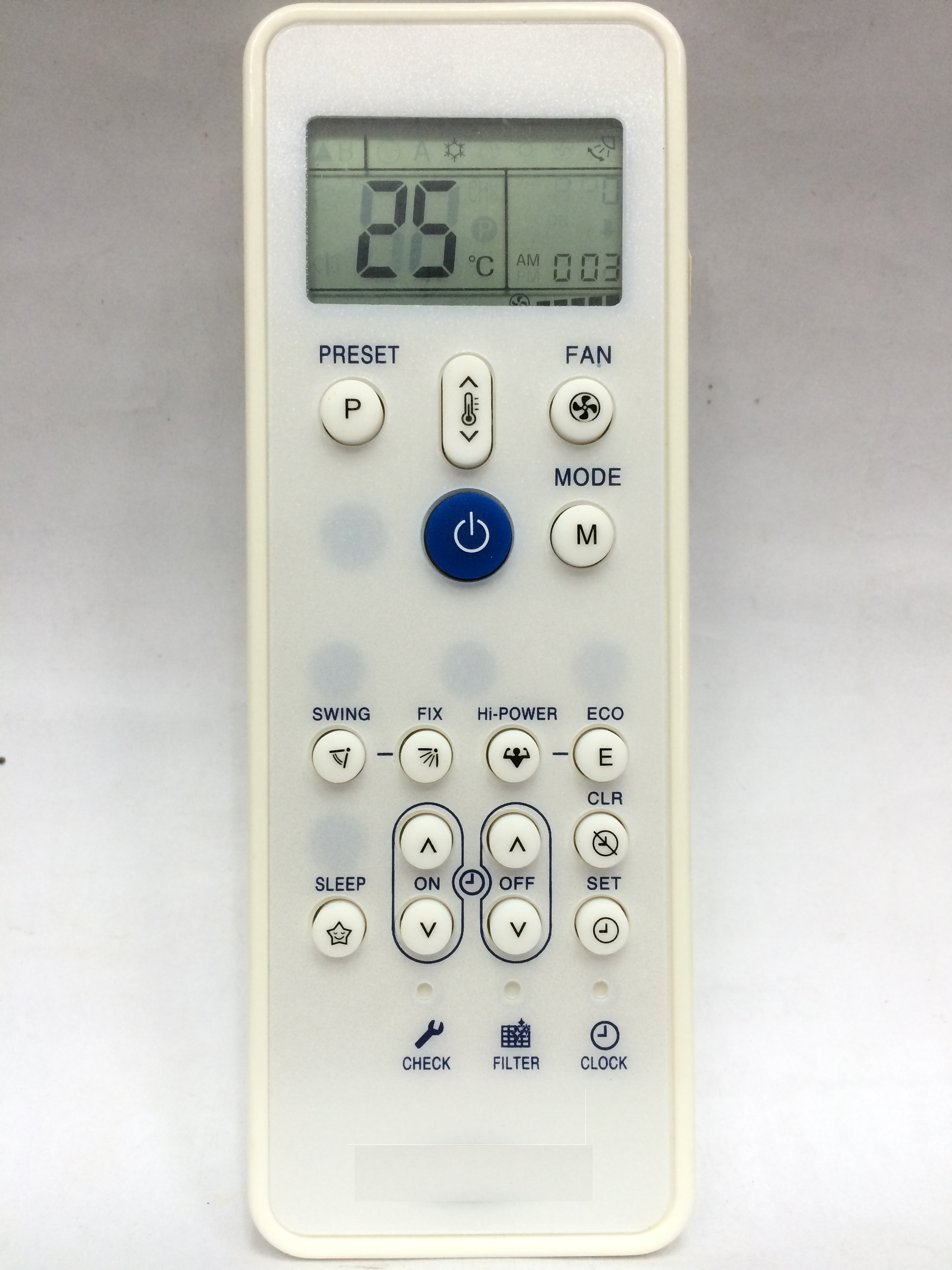 รีโมทแอร์ โตชิบ้า Toshiba รุ่น CRW