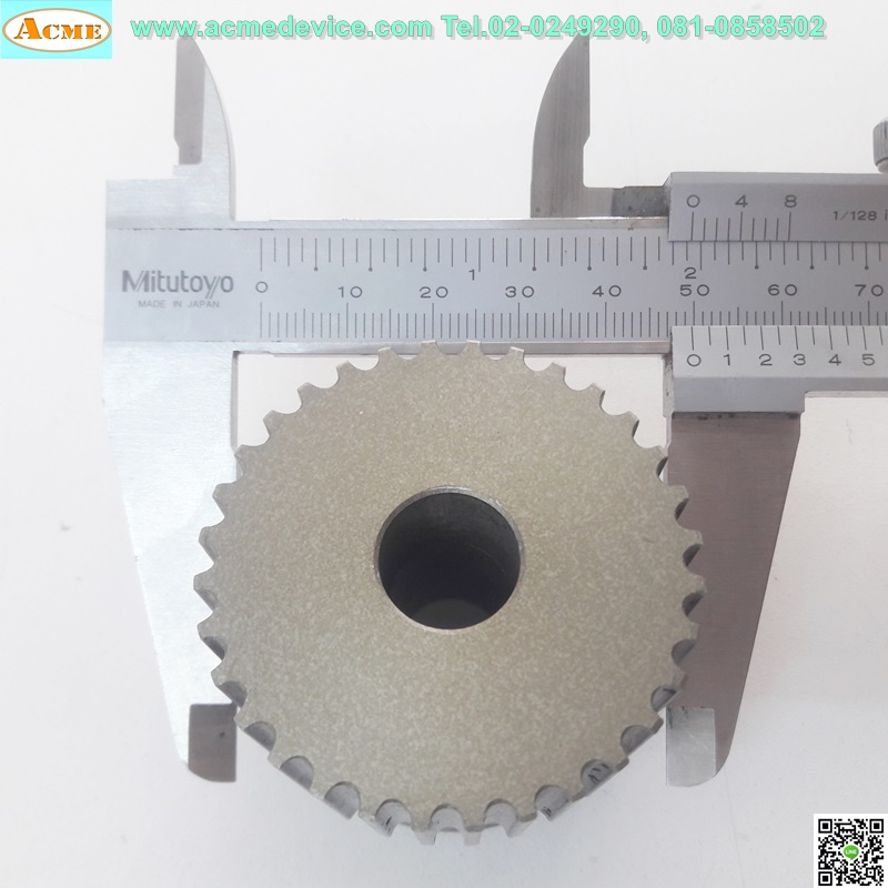 เฟือง 32 ฟัน, ID14, OD50, L40 mm.