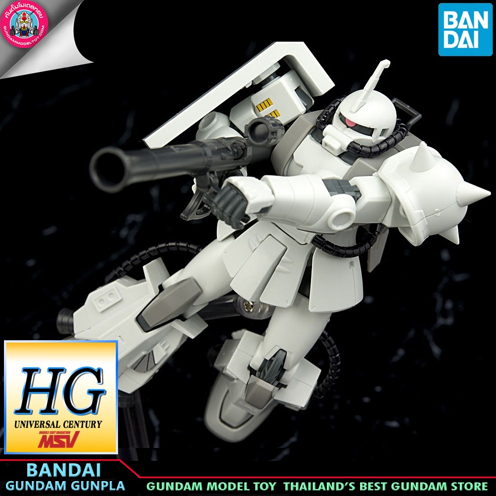 BANDAI HG ZAKU II SHIN MATSUNAGA CUSTOM โมเดล กันดั้ม กันพลา PS TOYLAND HGUC