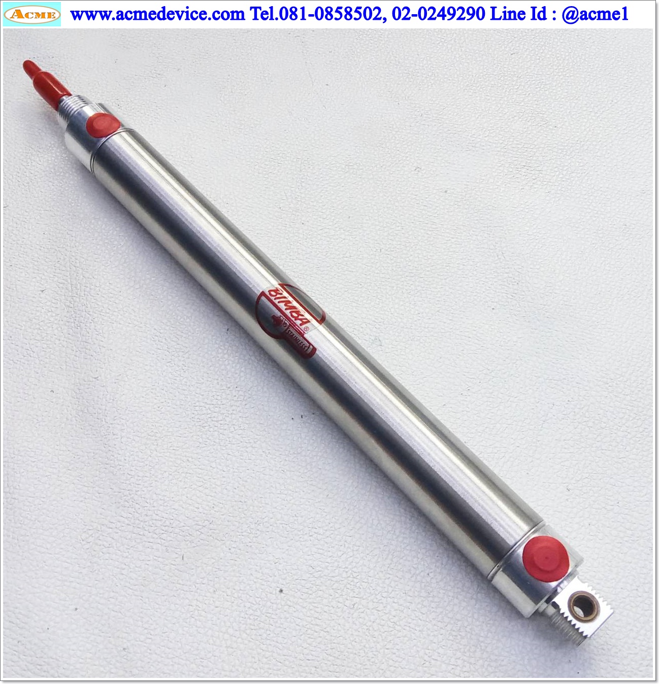 Air Cylinder Bimba รุ่น MRS-098-DXP, Bore 1-1/16" ,Stroke 8"