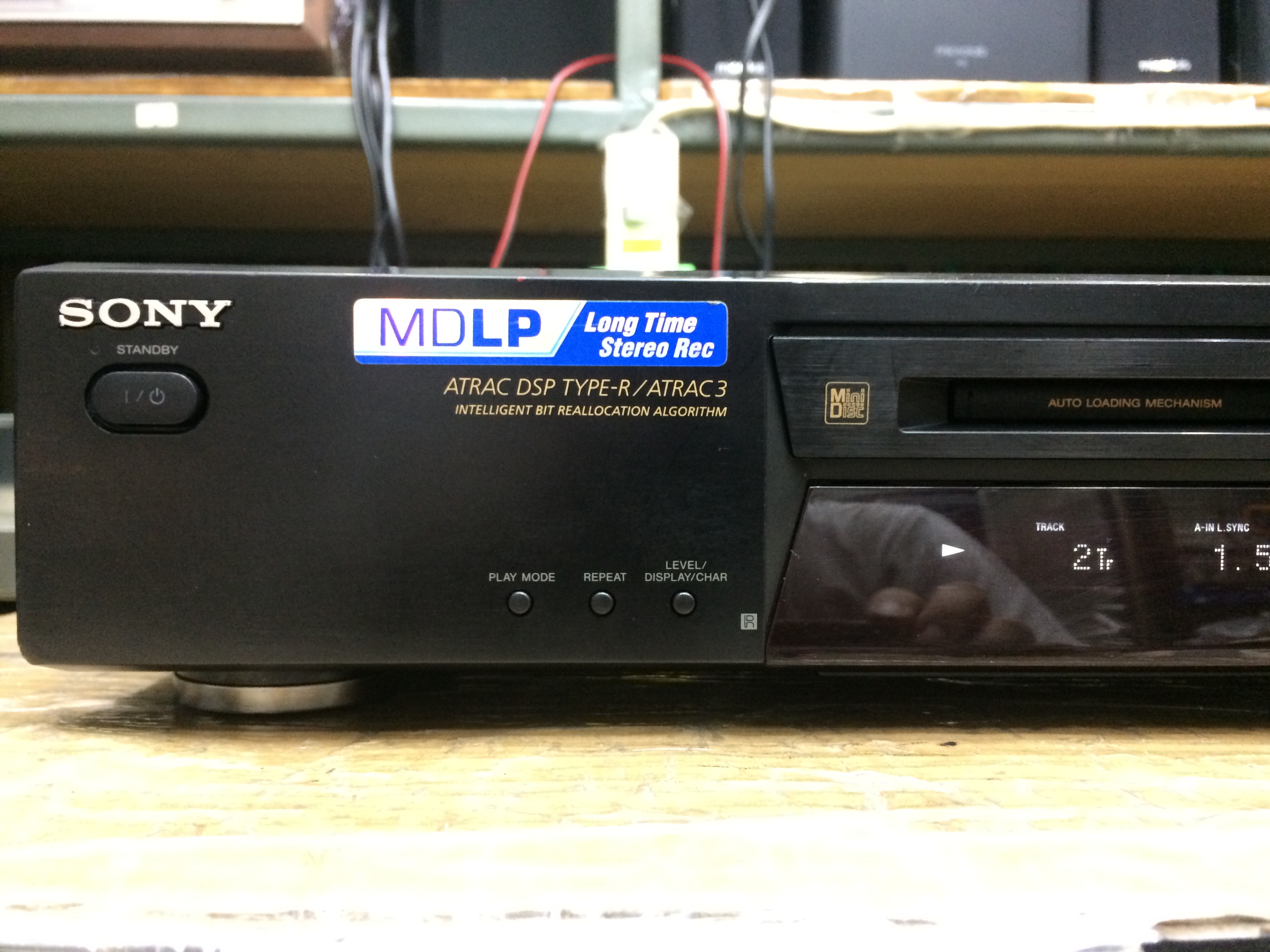 เครื่องเล่น MD Sony MDS-JE470 (เล่นอย่างเดียว อัดไม่ได้)