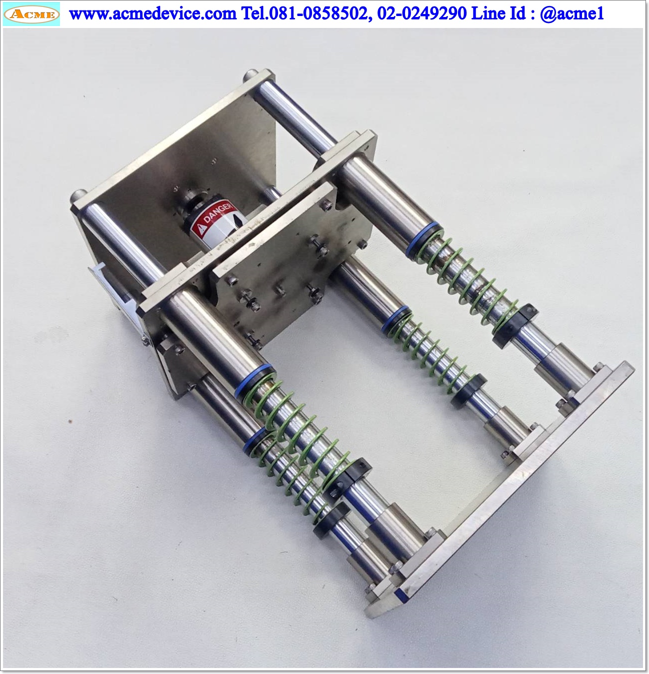 แท่นปั๊ม Ball Screw ขนาด 230 x 260 x 450, Stroke 35 mm., Pit 5