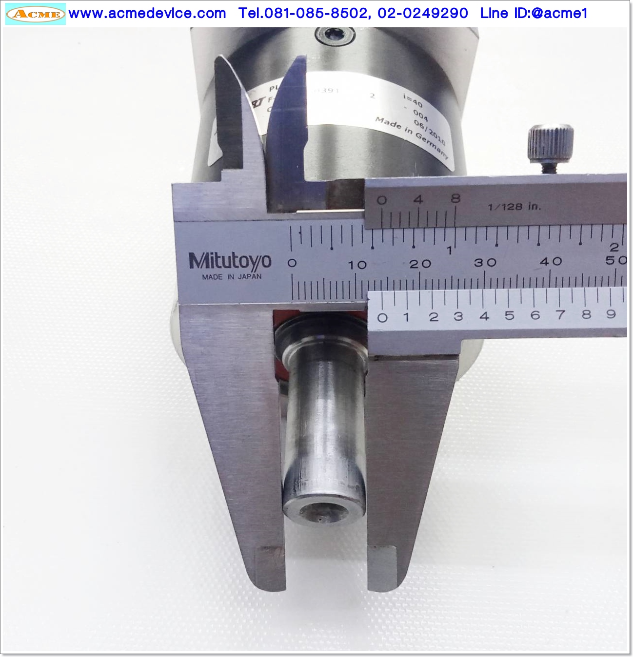 Gear Head Neugart รุ่น PLE 60, Ratio 40:1, (เพลาเข้า 9mm, ออก 14mm), for 100W