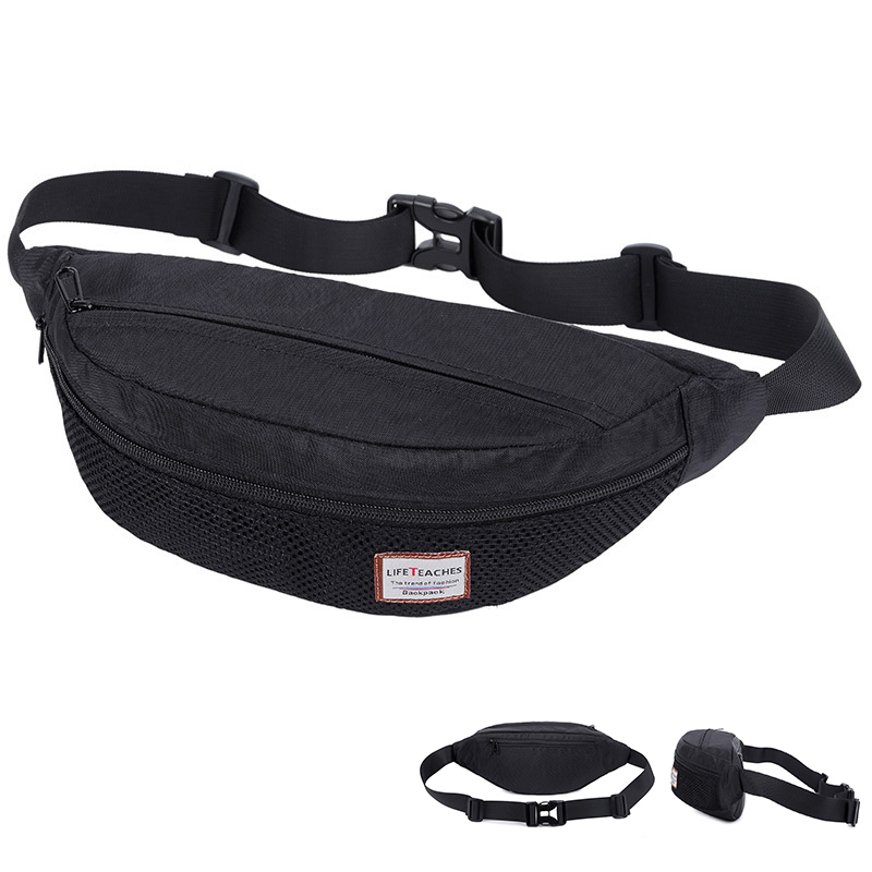 กระเป๋าคาดอก กระเป๋าคาดเอว lifeteach | LFT005 black net