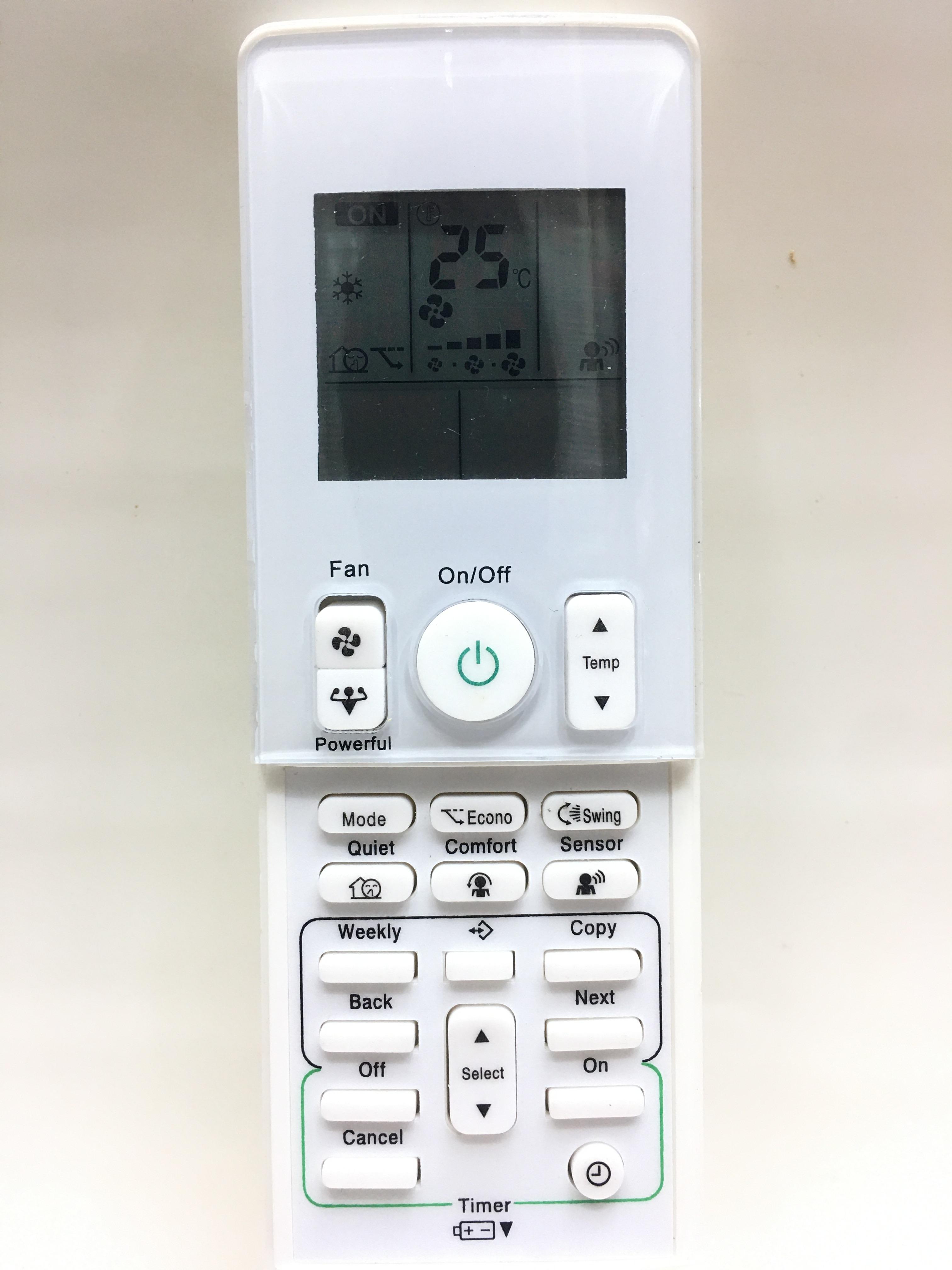 รีโมทแอร์ ไดกิ้น Daikin รุ่น FTKM ใช้กับแอร์รุ่น ที่มีรีโมทเหมือนกับตัวนี้