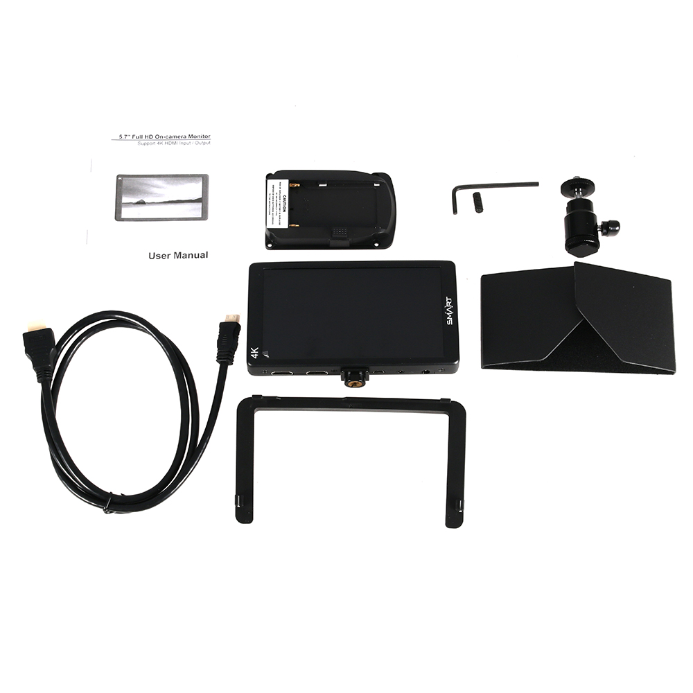 SMART F570 Monitor 5.7 Inch 1920x1080 Full HD 4K HDMI On-Camera รับประกันศูนย์ไทย1ปี