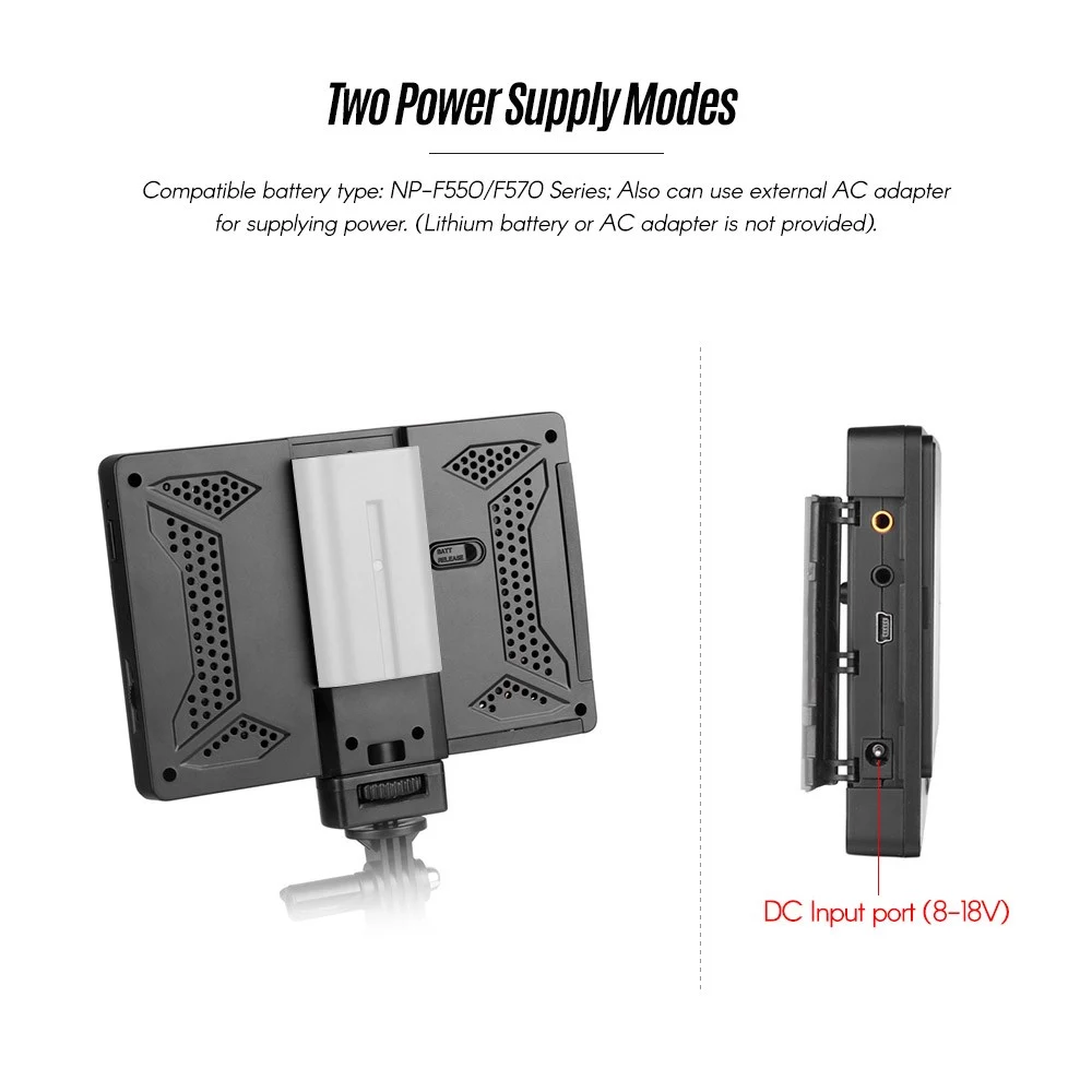 VILTROX DC-55 5.5 inch Professional ­High-definition Monitor DSLR cameravideo camera รับประกันศูนย์ไทย1ปี