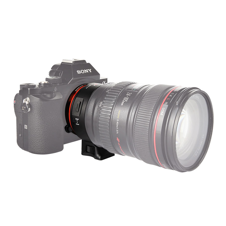 Viltrox EF-E II AF Auto Focus Adapter for sony E-mount cameras to use canon EF lens Reduce focal length and Aperture three Stop
