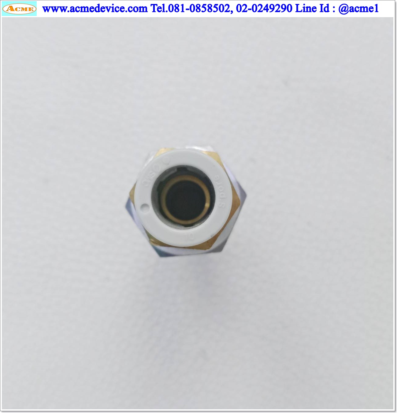 Coupler Plug รุ่น PF-30, เกลียวใน 3/8, คอปเปอร์