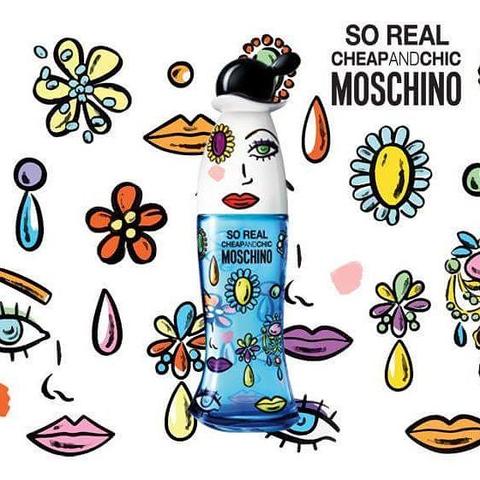น้ำหอมมอสชิโน MOSCHINO So Real EDT 100ml