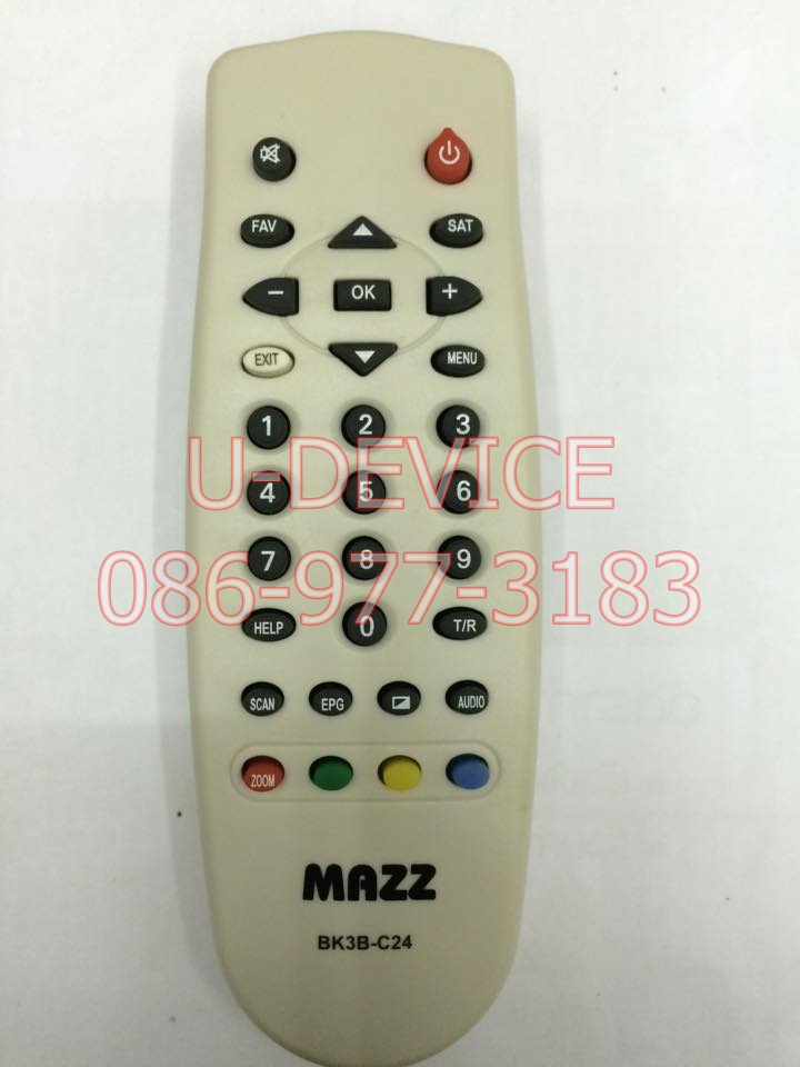 รีโมทจาน Mazz