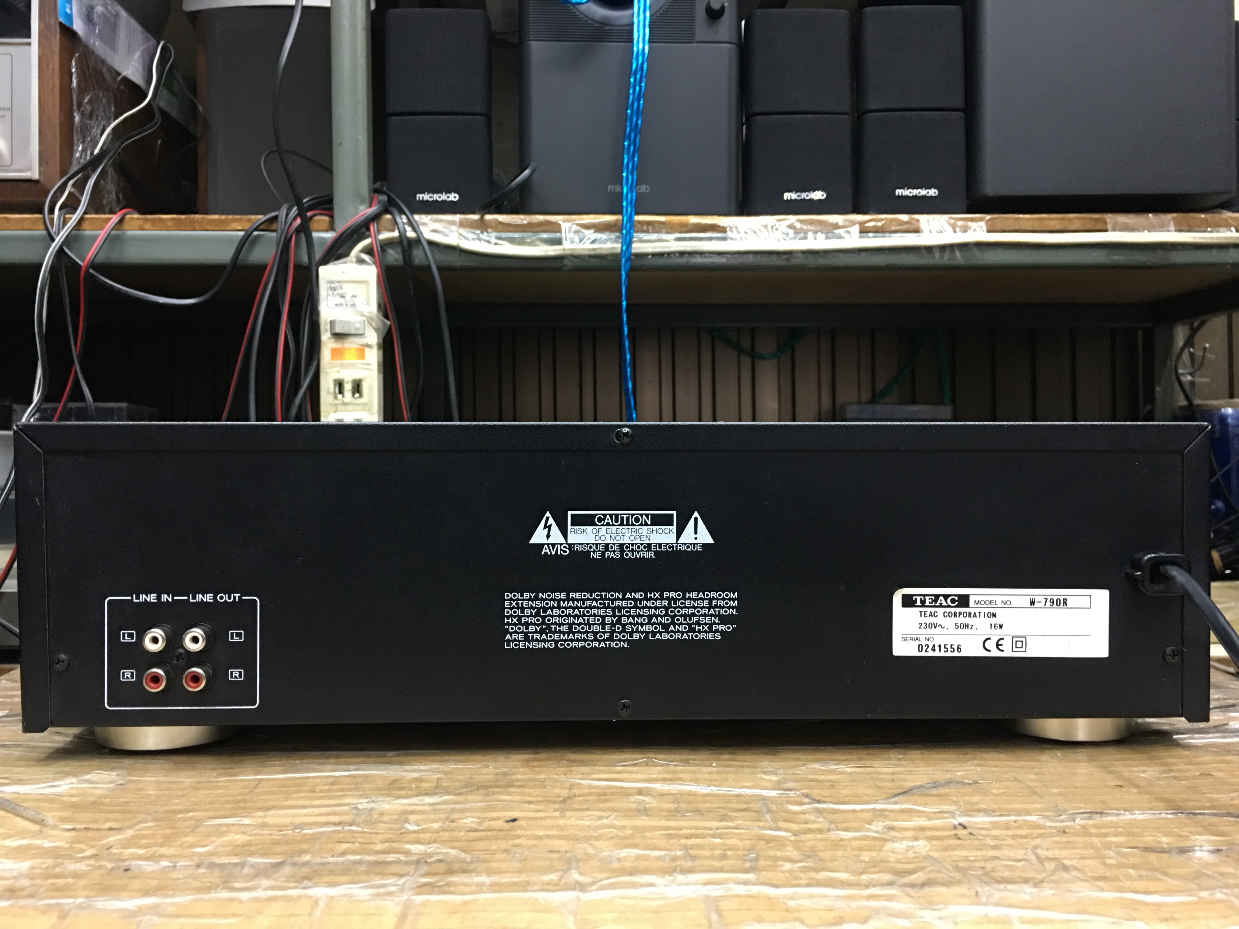 TEAC W-790R Double Cassette Deck