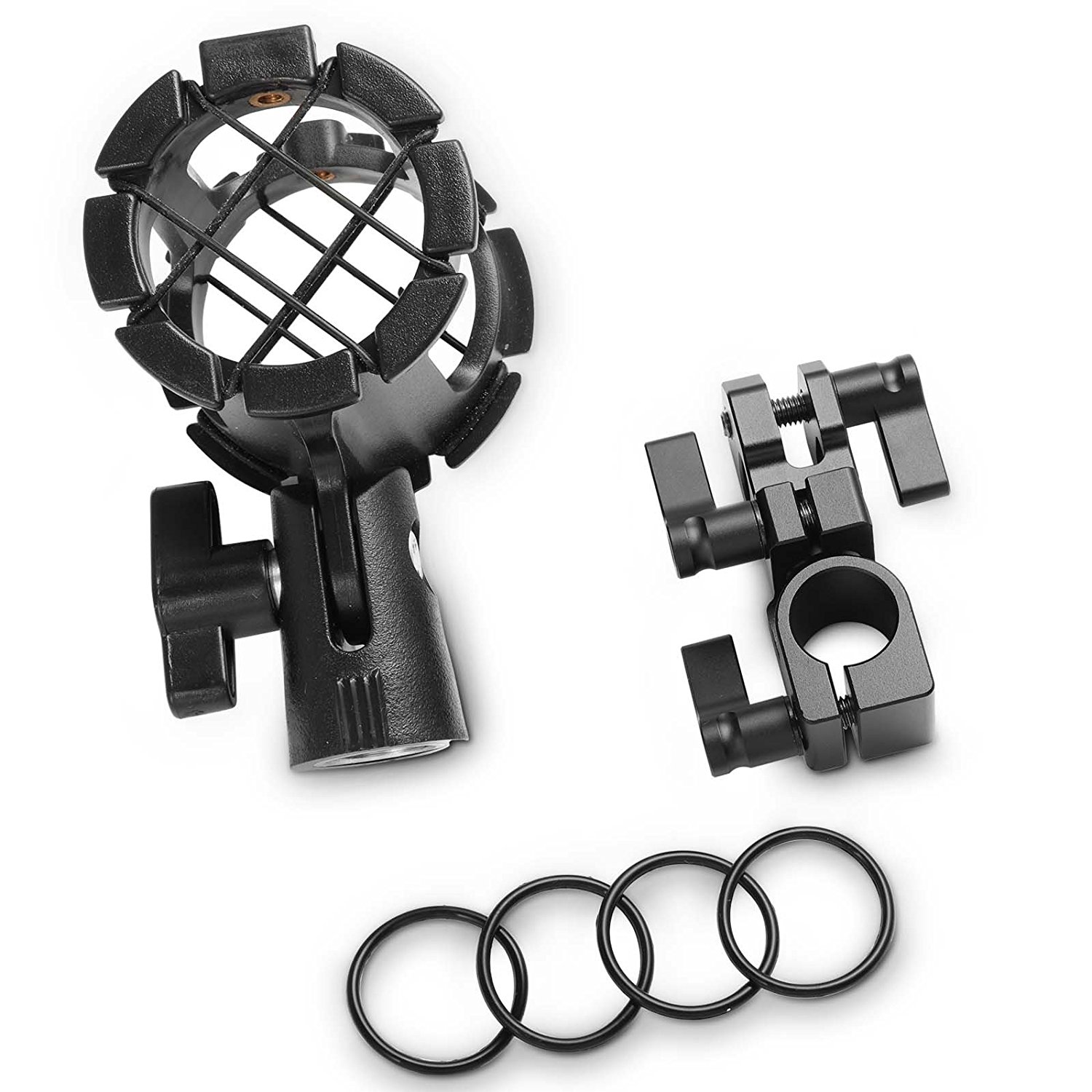 SMALLRIG® Microphone Support with 15mm Rod Clamp 1802 (ByOrder รอสินค้า2-3วัน)