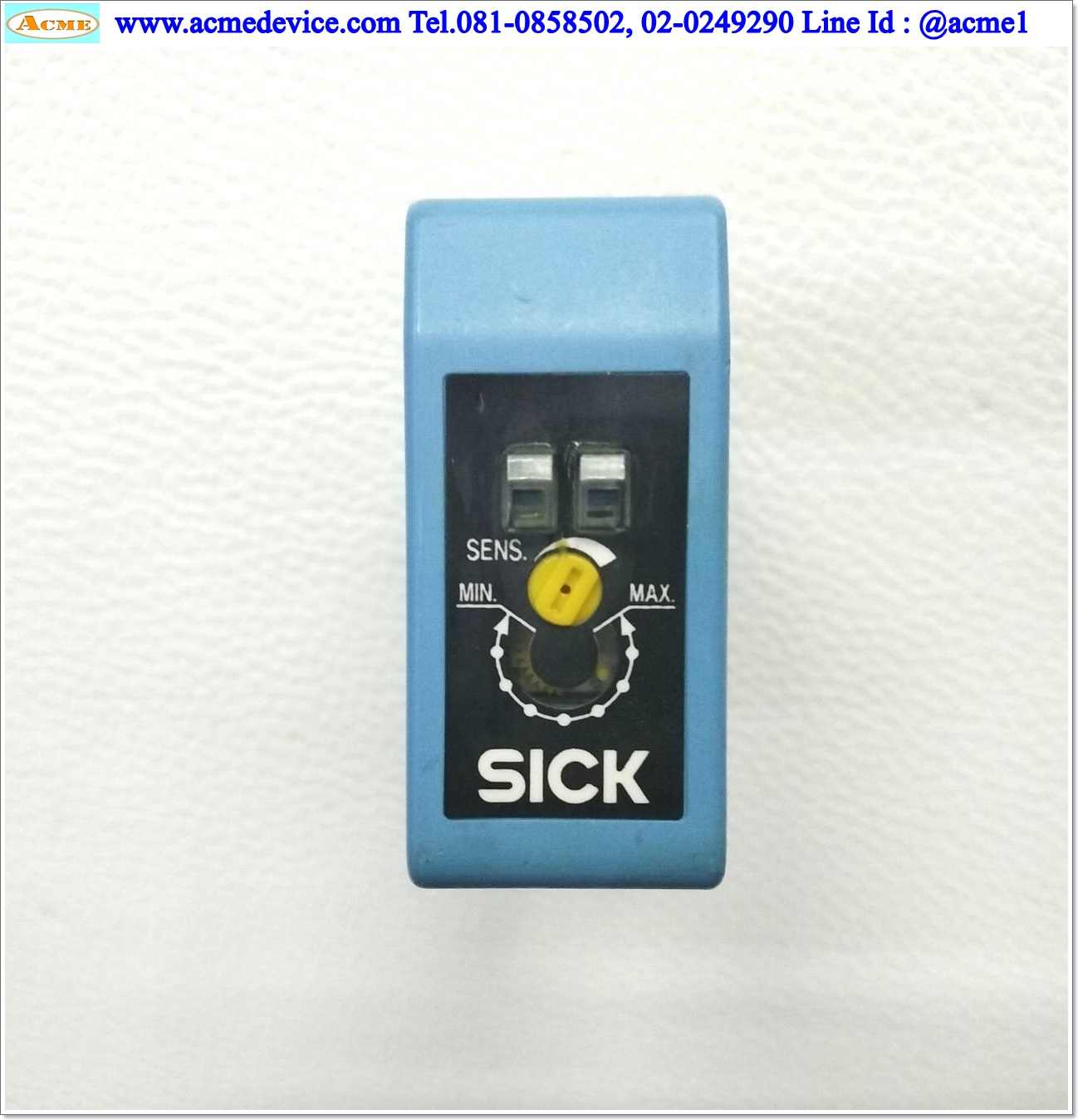 Photoelectric Sick รุ่น WTB250-2P2431, M12, ระยะ 100-300 mm, Male connector, 4-pin, PNP