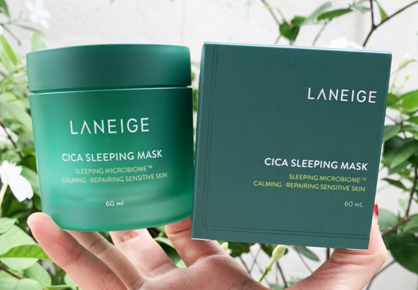 มาส์กหน้าลาเนจ Laneige Special Care Cica Sleeping Mask 60ml CICA New