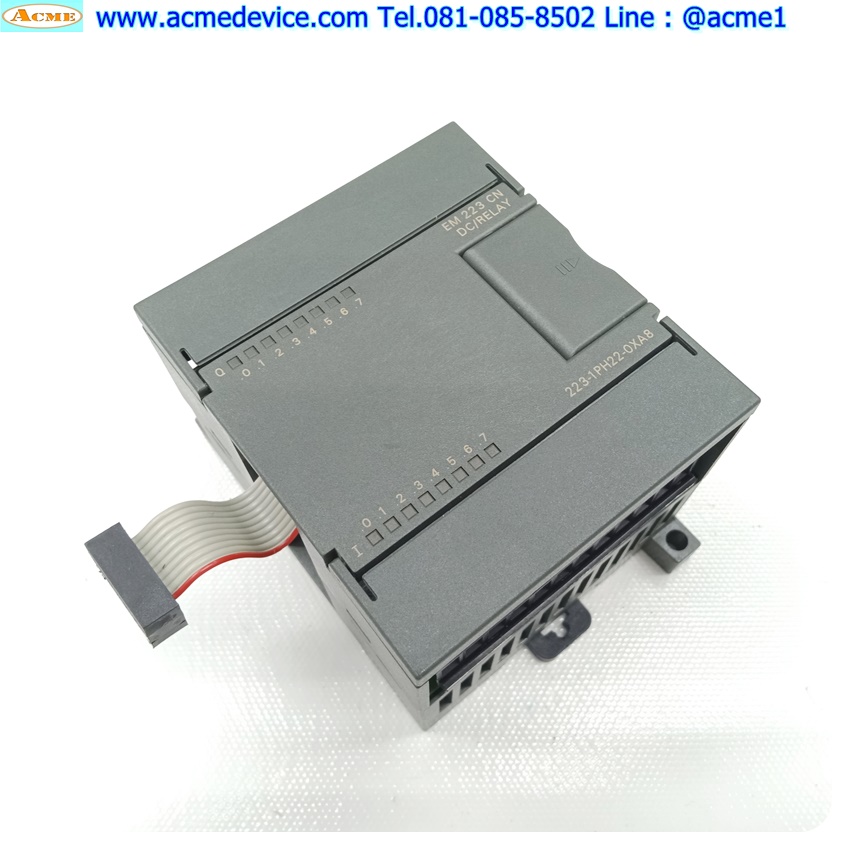 PLC Siemens S7-200 รุ่น 6ES7223-1PH22-0XA8, EM223, DC/Relay