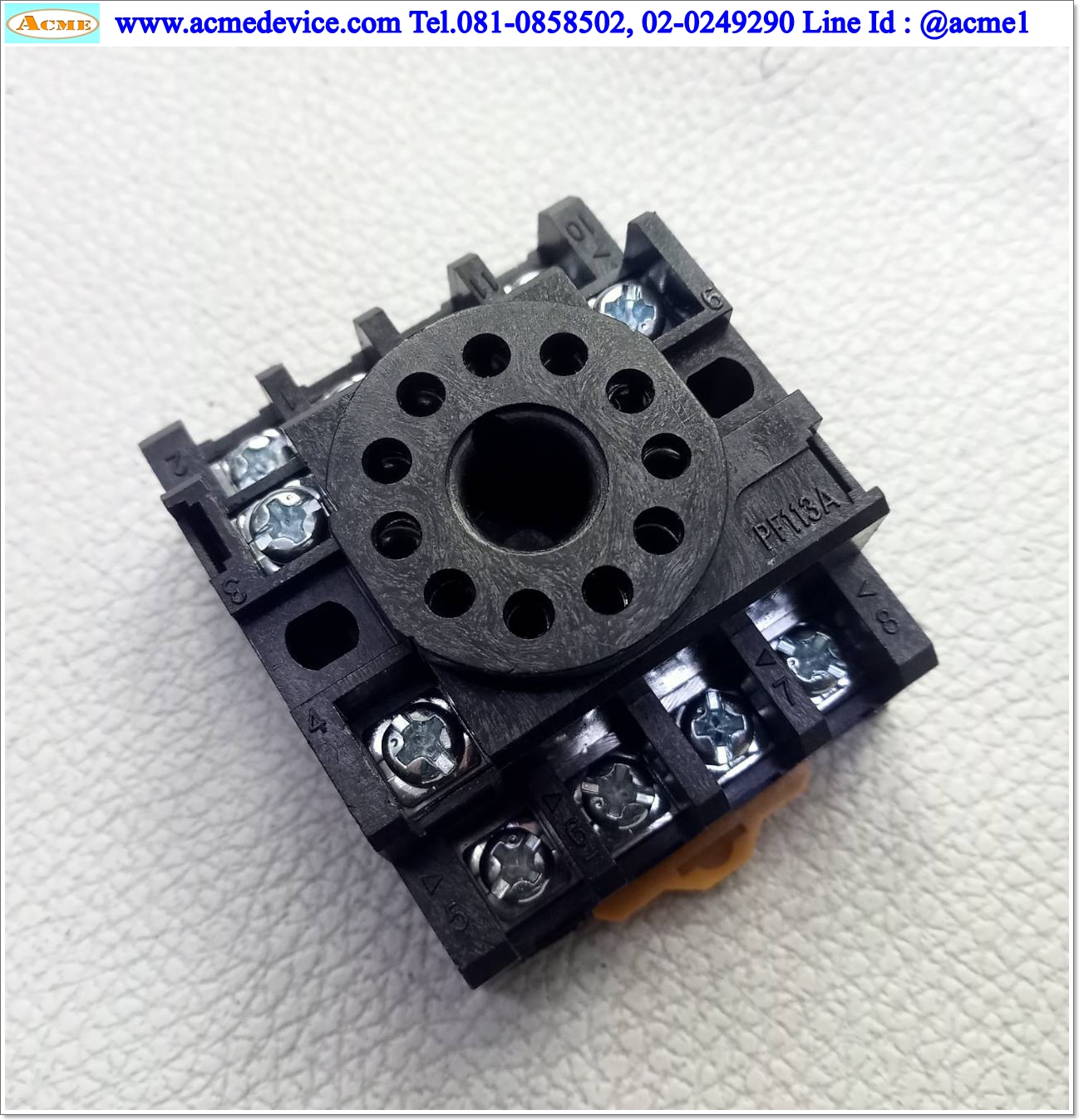 Socket รุ่น PF-113A, 11 Pin