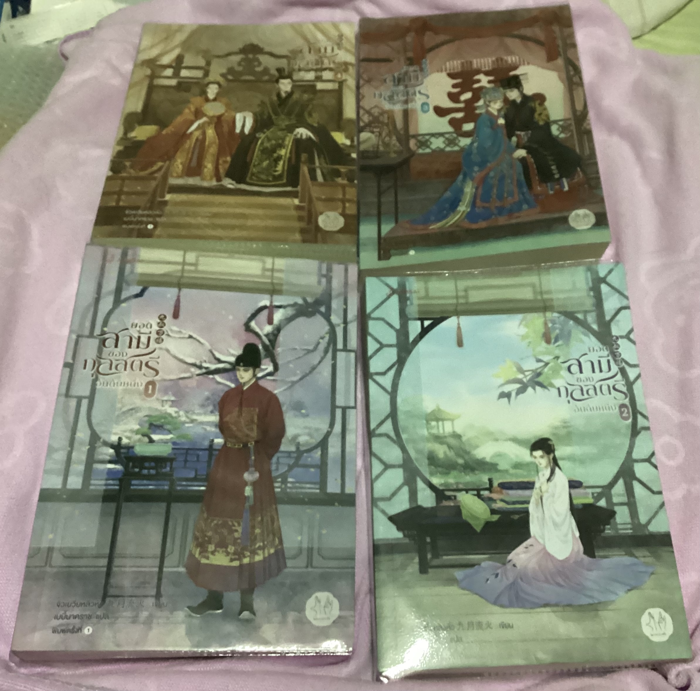 ยอดสามีของกุลสตรีอันดับหนึ่ง จิ่วเยวี่ยหลิวหั่ว 4เล่มจบ ราคา 1327